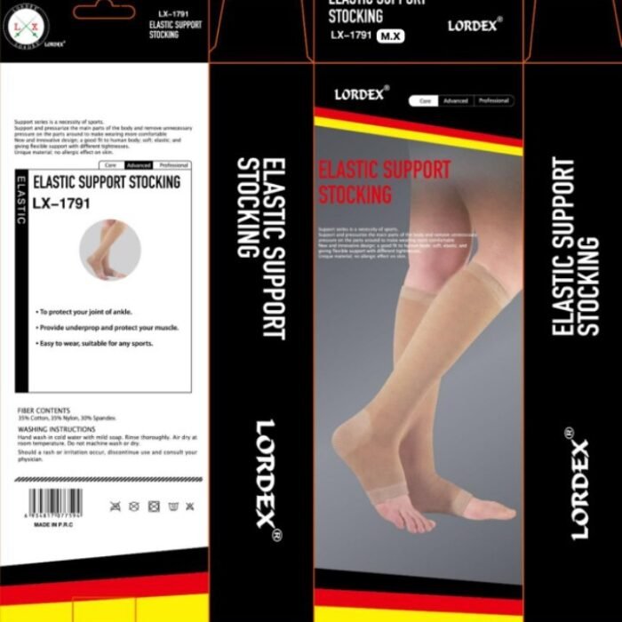 LORDEX Extra Soft Superior Fabric Medical Compression ELASTIC SUPPORT STOCKING LX-1791