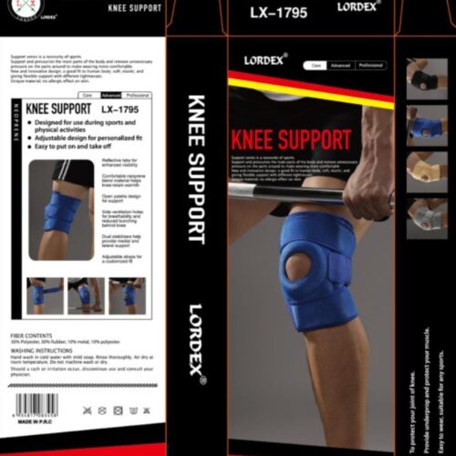 LORDEX Men Women Knee Braces for Knee Pain, Open-Patella Patellar Tendon Support Strap, Knee Brace for Meniscus Tear Knee Compression Sleeve for Knee Pain