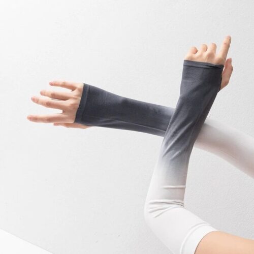 LORDEX UV Protection Arm Sleeves Anti-Microbial, Breathable, Easy-to-Wear - Multipurpose Hand Gloves for Bike Ride - Stay Fresh and Protected