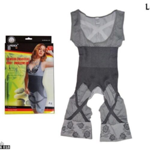 LORDEX Women's Full Bodysuit Seamless Full Body Shapewear for Women Tummy Control Blended Waist Trainer Thigh Slimmer