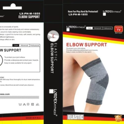 LORDEX elbow support for women & men, elbow sleeve for weightlifting