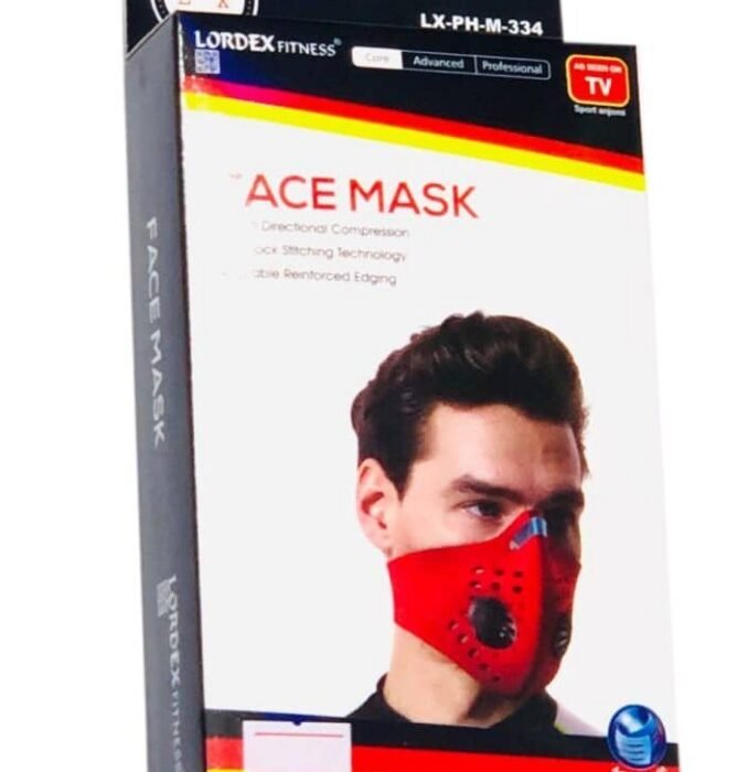 LORDEX unisex adult Got You Covered Neoprene Face Mask Bandana, Red