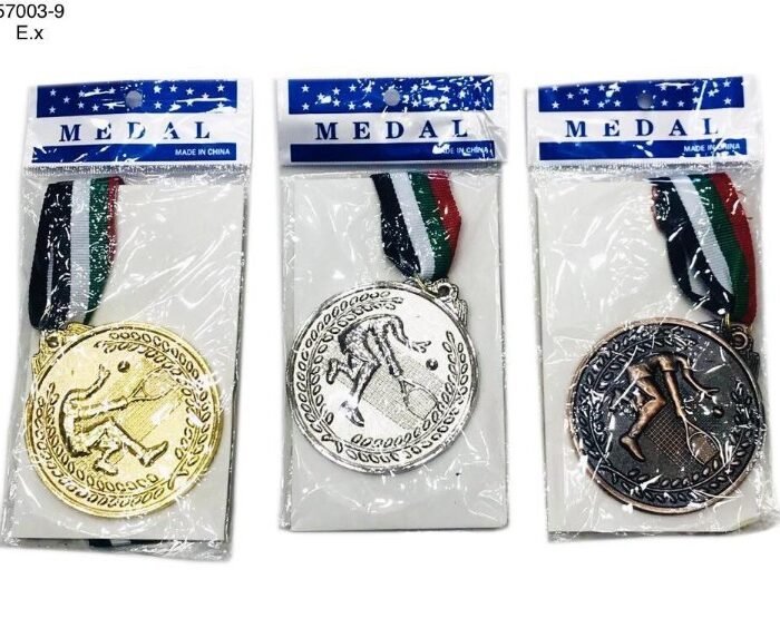 Lordex MEDAL PLAIN GOLD SILVER BRONZE 3 SET