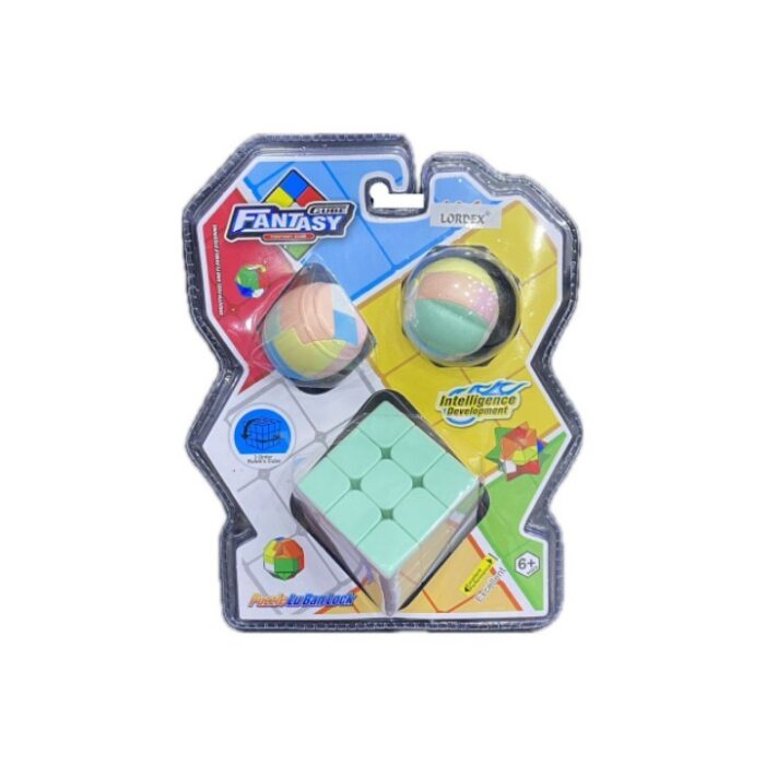 Lordex Magic Cube Set Twist Puzzle Magic Snake Cube Skewb Cube Ball Fidget Toy Stress Relief Toys