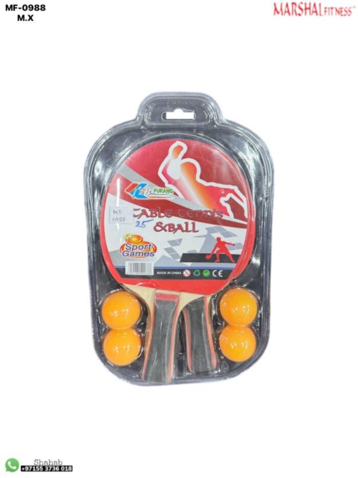 Lordex Premium Ping Pong Racket Set with 4 Balls Quality Table Tennis Gear - Tradedubai.ae Wholesale B2B Market