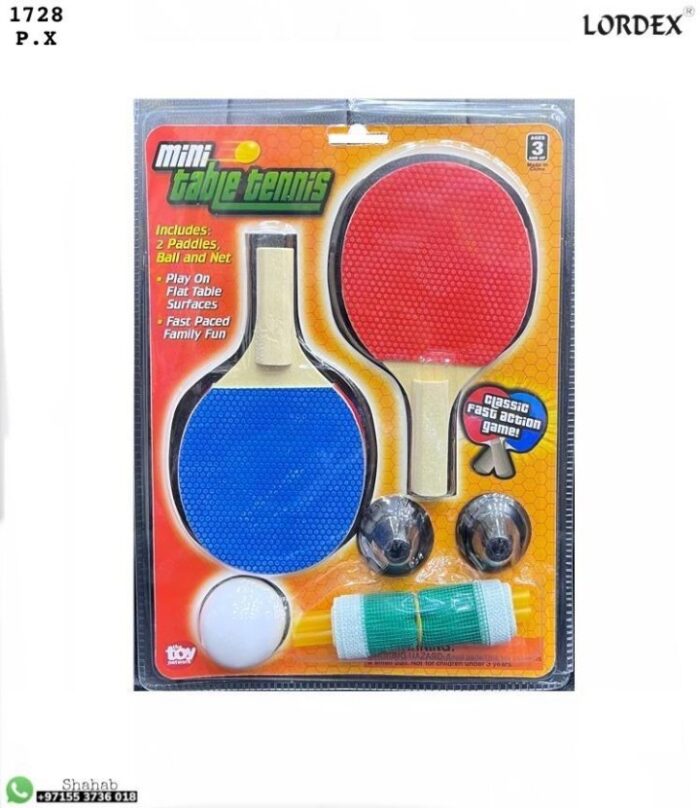 Lordex Professional Ping Pong Tennis Table Rackets High Quality Table Tennis Set with Paddles and Balls - Tradedubai.ae Wholesale B2B Market