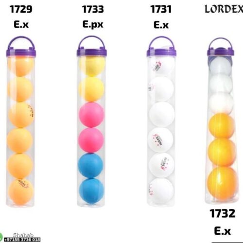 Lordex Professional Table Tennis Balls Ideal for Competitive Advanced Training & Beer Pong Games, Optimal Bounce Technology
