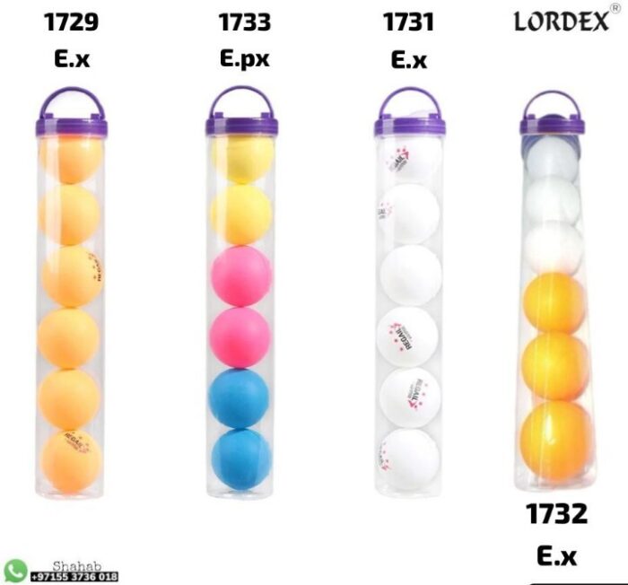 Lordex Professional Table Tennis Balls Ideal for Competitive Advanced Training & Beer Pong Games, Optimal Bounce Technology - Tradedubai.ae Wholesale B2B Market