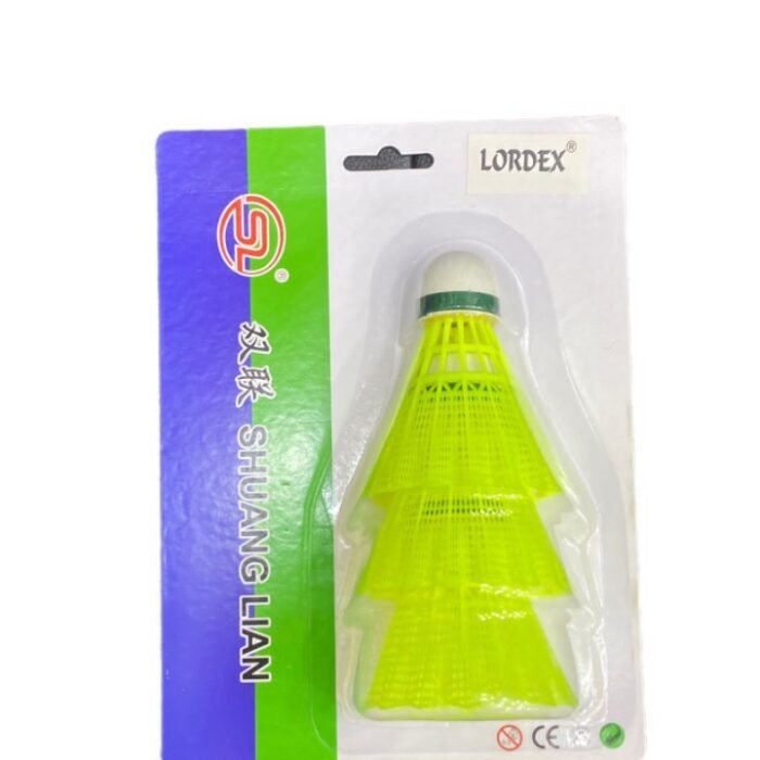 Lordex Shuttlecock Training Badminton Balls for Exercise, Entertainment