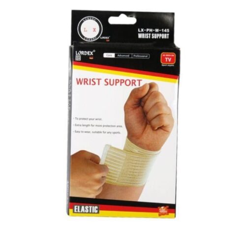 Lordex Sport Wrap Around Wrist Support, Beige, Adjustable