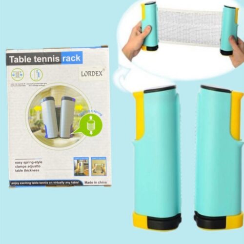 Lordex Table Tennis Set Extendable Net, Table Tennis Set for Beginners and Advanced Players