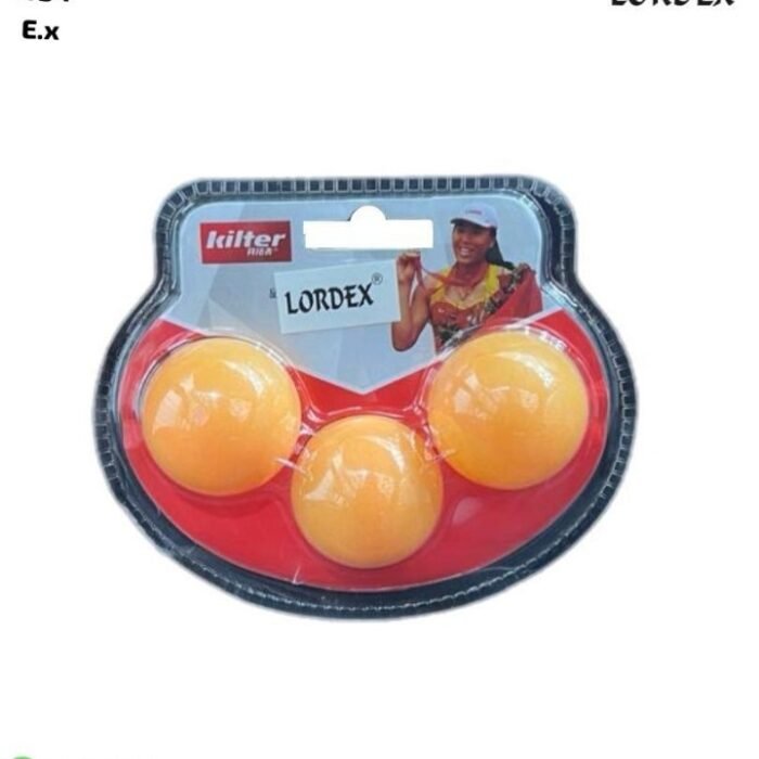 Lordex Tournament Standard – Table Tennis Balls Outdoor 3 pcs set