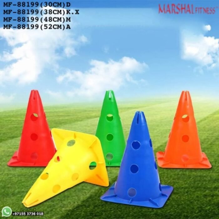 Lordex Training Cones for Soccer Conical Obstacle Bar Bucket Game Game Obstacle Sports Sign Barrier for Kids, Football, Sports,