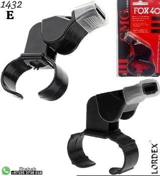 Lordex Women's Handheld Whistle, Black, One Size