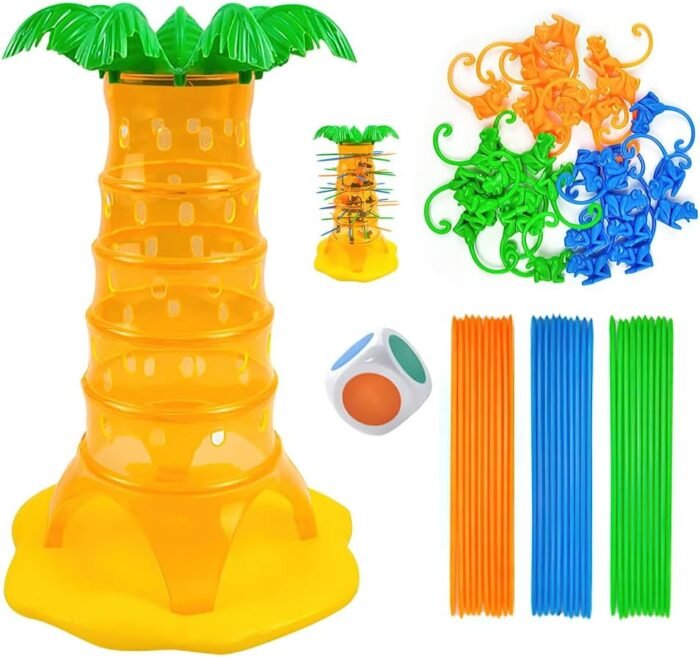 Monkey Alarm Game, Falling Monkey Game, Tipping Monkeys Children's Game, Family Party Game Gift, Colorful Family Games for Ages 3 Years - Tradedubai.ae Wholesale B2B Market