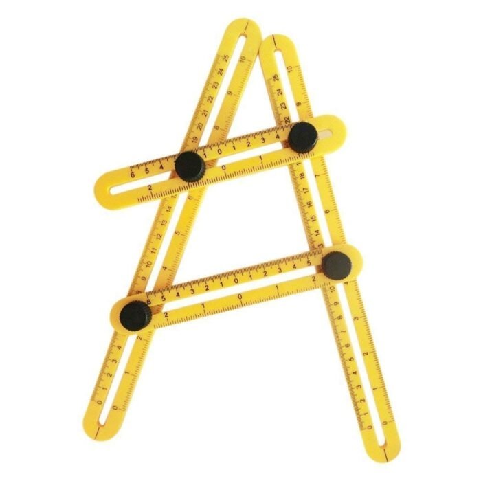 Multi Functional Folding Multi Angle Template Scale Ruler Measuring Tool Ruler Adjustable Marking Tool Four-Sided - Tradedubai.ae Wholesale B2B Market