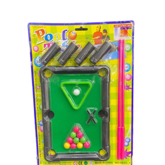 Lordex Plastic Billiard Mini Pool Table Snooker To Add More Fun With Ten Small Ball And Two Billiard Stick For Kids - Tradedubai.ae Wholesale B2B Market