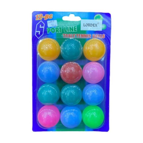 Lordex Table Tennis Balls Ping Pong Balls Poly Ping Pong Balls - Excellent Quality - Great for Schools and Homes