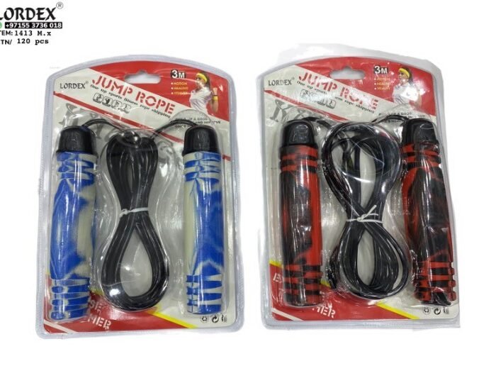 Lordex Skipping Rope for Men/Women/Kids/Sports/Fitness/Exercise/Work Out/Weight Loss