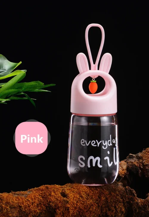 480ML Plastic Water Bottle Portable Outdoor Sports Camping Bike Safety PC Cute Style Child Girls Students Birth Gift- (Pink) - Tradedubai.ae Wholesale B2B Market 480ML Plastic Water Bottle Portable Outdoor Sports Camping Bike Safety PC Cute Style Child Girls Students Birth Gift- (Pink) - Tradedubai.ae Wholesale B2B Market