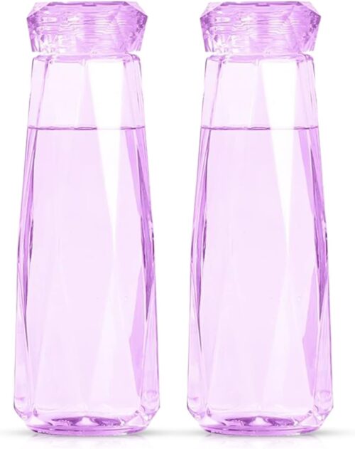 Diamond Shaped Glass Water Bottles ( Purple) - Tradedubai.ae Wholesale B2B Market Diamond Shaped Glass Water Bottles ( Purple) - Tradedubai.ae Wholesale B2B Market