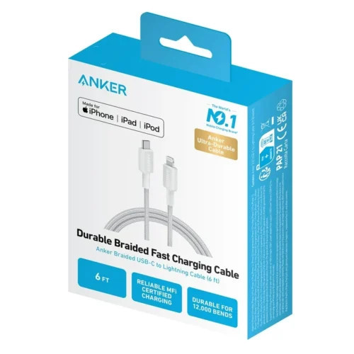 Anker USB C to Lightning Cable(3t) - Image 2