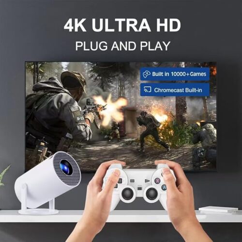 X10 Plus Retro Game Console with Projector Plug and Play TV Video Game Stick 4K HD Portable Projector with 10000+ Games 24g Wireless Controllers HDMI Output WiFi 6 - Tradedubai.ae Wholesale B2B Market - Tradedubai.ae Wholesale B2B Market