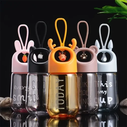 480ML Plastic Water Bottle Portable Outdoor Sports Camping Bike Safety PC Cute Style Child Girls Students Birth Gift- (Pink) - Tradedubai.ae Wholesale B2B Market 480ML Plastic Water Bottle Portable Outdoor Sports Camping Bike Safety PC Cute Style Child Girls Students Birth Gift- (Pink) - Tradedubai.ae Wholesale B2B Market