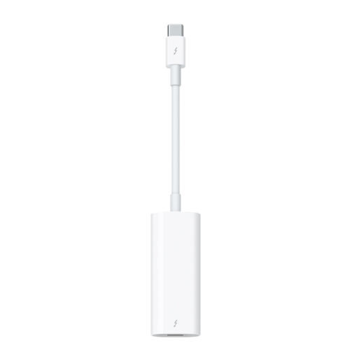 Apple Thunderbolt 3 (USB-C) to Thunderbolt 2 Adapter White Global