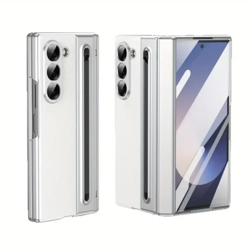 FOLD 6 cover with Pen Silver