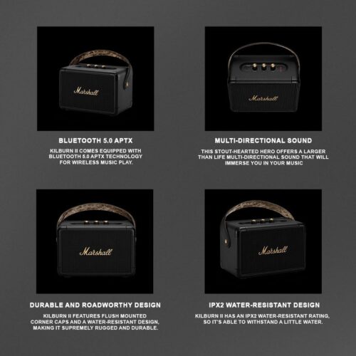 Marshall Kilburn II Wireless Stereo Speaker 2 - Tradedubai.ae Wholesale B2B Market - Tradedubai.ae Wholesale B2B Market