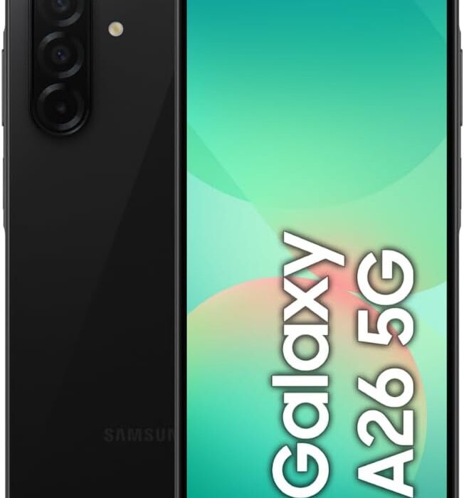 Samsung Galaxy A26 5G, Android Smartphone, 128GB Storage, 6GB RAM, Black - Tradedubai.ae Wholesale B2B Market