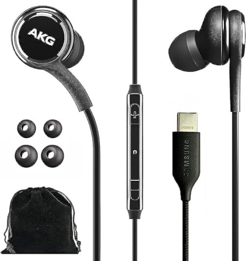 Samsung Type-C Earphones Sound By AKG BLACK - Tradedubai.ae Wholesale B2B Market - Tradedubai.ae Wholesale B2B Market