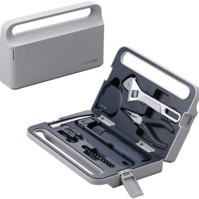 HOTO Brushless electric drill tool box QWDZGJ001 Black Global