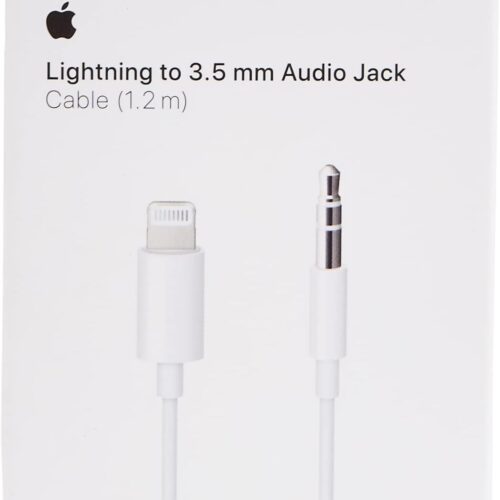 Apple Lightning to 3.5 mm Audio Cable (1.2m) White / Black Global