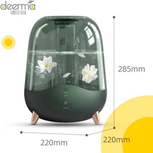Deerma F329 Ultrasonic Humidifier Aromatherapy Oil Diffuser, 5L Black Global - Tradedubai.ae Wholesale B2B Market