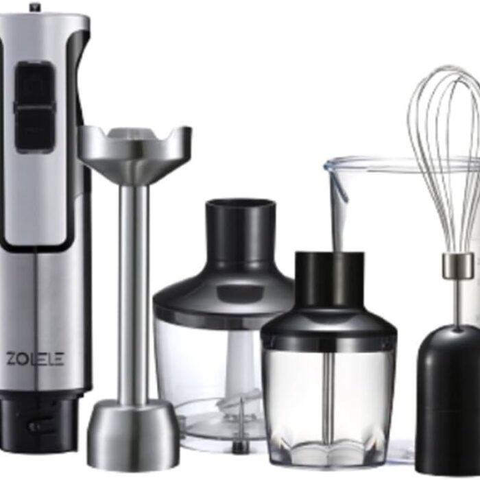 ZOLELE HB1200 4 in 1 immersion electric hand blender EU White Global