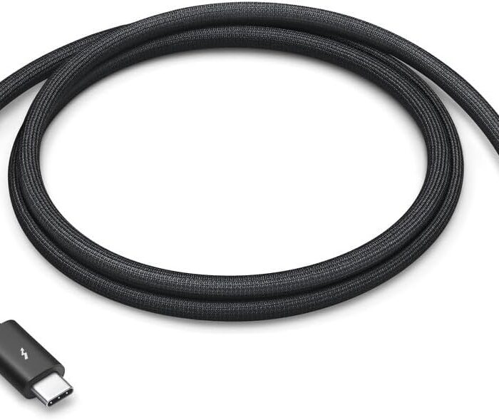 Apple Thunderbolt 4 (USB-C) Pro Cable (1m) MU883 Black Global