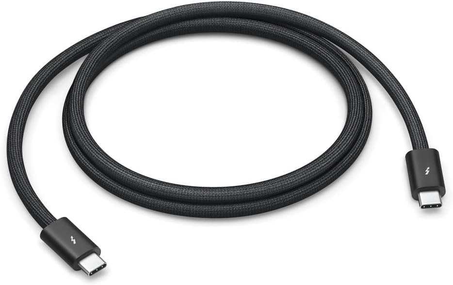 Apple Thunderbolt 4 (USB-C) Pro Cable (1m) MU883 Black Global Apple Thunderbolt 4 (USB-C) Pro Cable (1m) MU883 Black Global