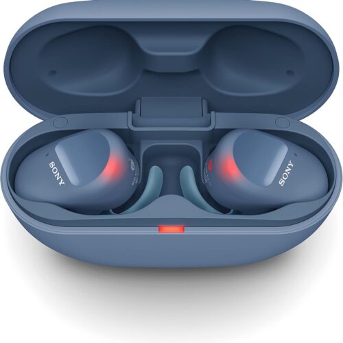 Sony WF-SP 800N Wireless Earbuds Blue / Black Global