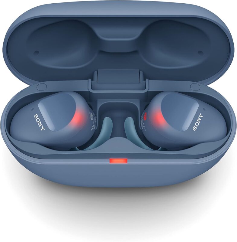 Sony WF-SP 800N Wireless Earbuds Blue / Black Global - Tradedubai.ae Wholesale B2B Market