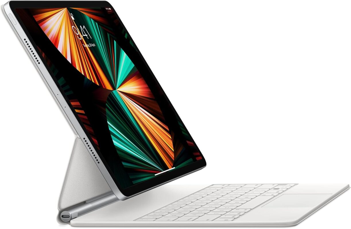 Apple iPad pro 12.9 inches Magic Keyboard (Arabic/English) White MJQL3AB/A - Tradedubai.ae Wholesale B2B Market