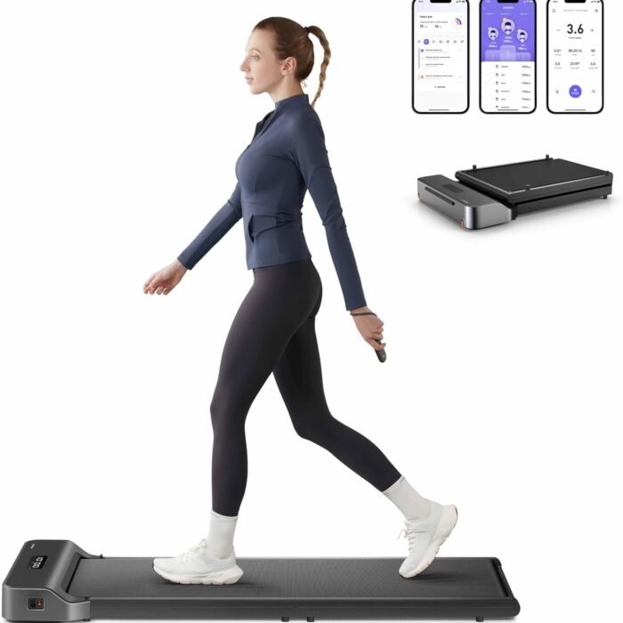 King smith Walking pad Z1F Running Treadmill Black Global