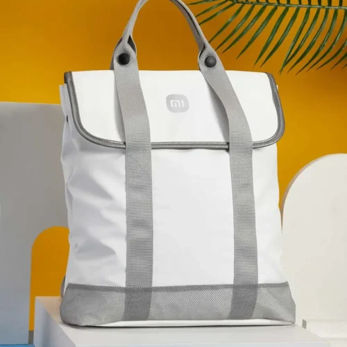 Mi Custom polyester backpack White CN