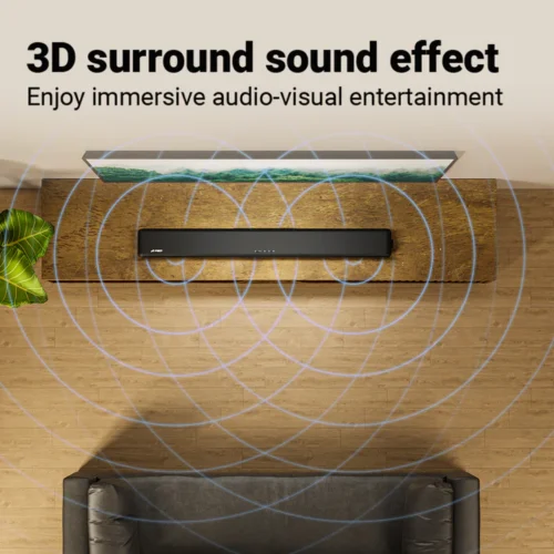 Fenda HT-320—2.1 Home Theater Soundbar with Built-in Subwoofer - Image 3