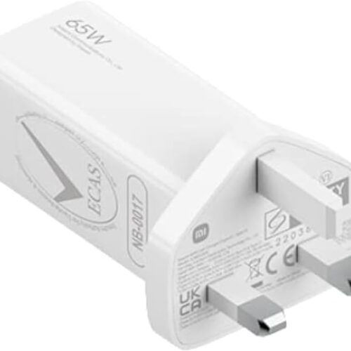 Mi 65w fast charger Set with gan tech 2pin white Eu