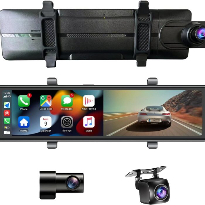 ROADSTAR Dashcam RS300 Rearview Dash Cam Wide Black Global - Tradedubai.ae Wholesale B2B Market