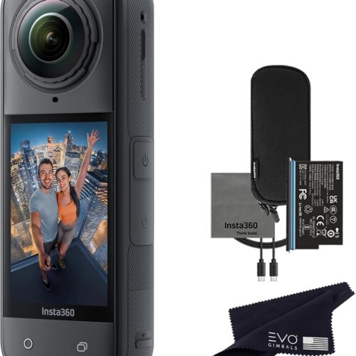 Insta360 ONE RS Boosted 4K Edition Action Camera Black Global