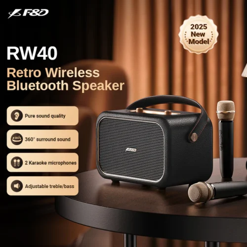 Fenda RW40-Retro Wireless Bluetooth Speaker