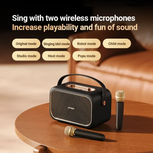 Fenda RW40-Retro Wireless Bluetooth Speaker - Image 3